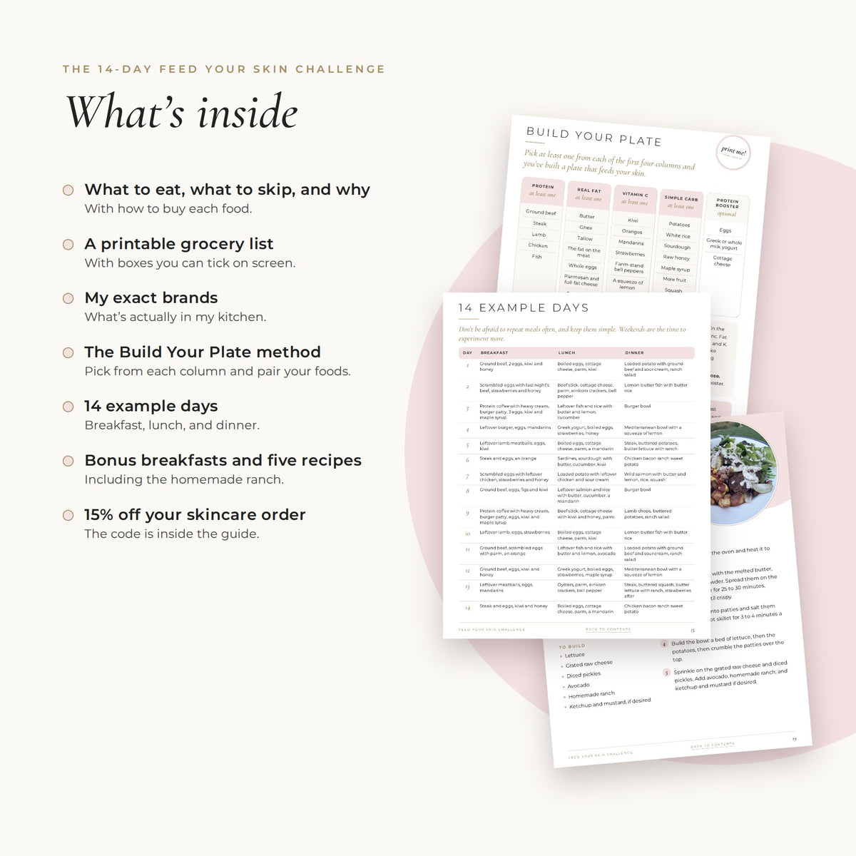 The 14-Day Feed Your Skin Challenge